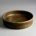 Carl Harry Stalhane for Rorstand, bowl with brown glaze, F1996 - Freeforms