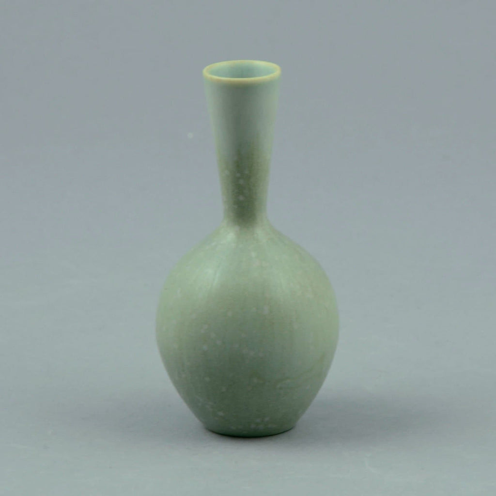 Carl Harry Stålhane for Rörstrand gray stoneware vase C5235 - Freeforms