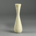 Carl Harry Stålhane for Rörstrand stoneware vase with white haresfur glaze E7210 - Freeforms