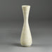 Carl Harry Stålhane for Rörstrand stoneware vase with white haresfur glaze E7210 - Freeforms