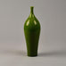 Carl Harry Stålhane for Rörstrand, Sweden, stoneware vase with glossy green glaze G9266 - Freeforms