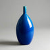 Carl Harry Stalhane for Rorstrand vase with blue glaze D6368 - Freeforms