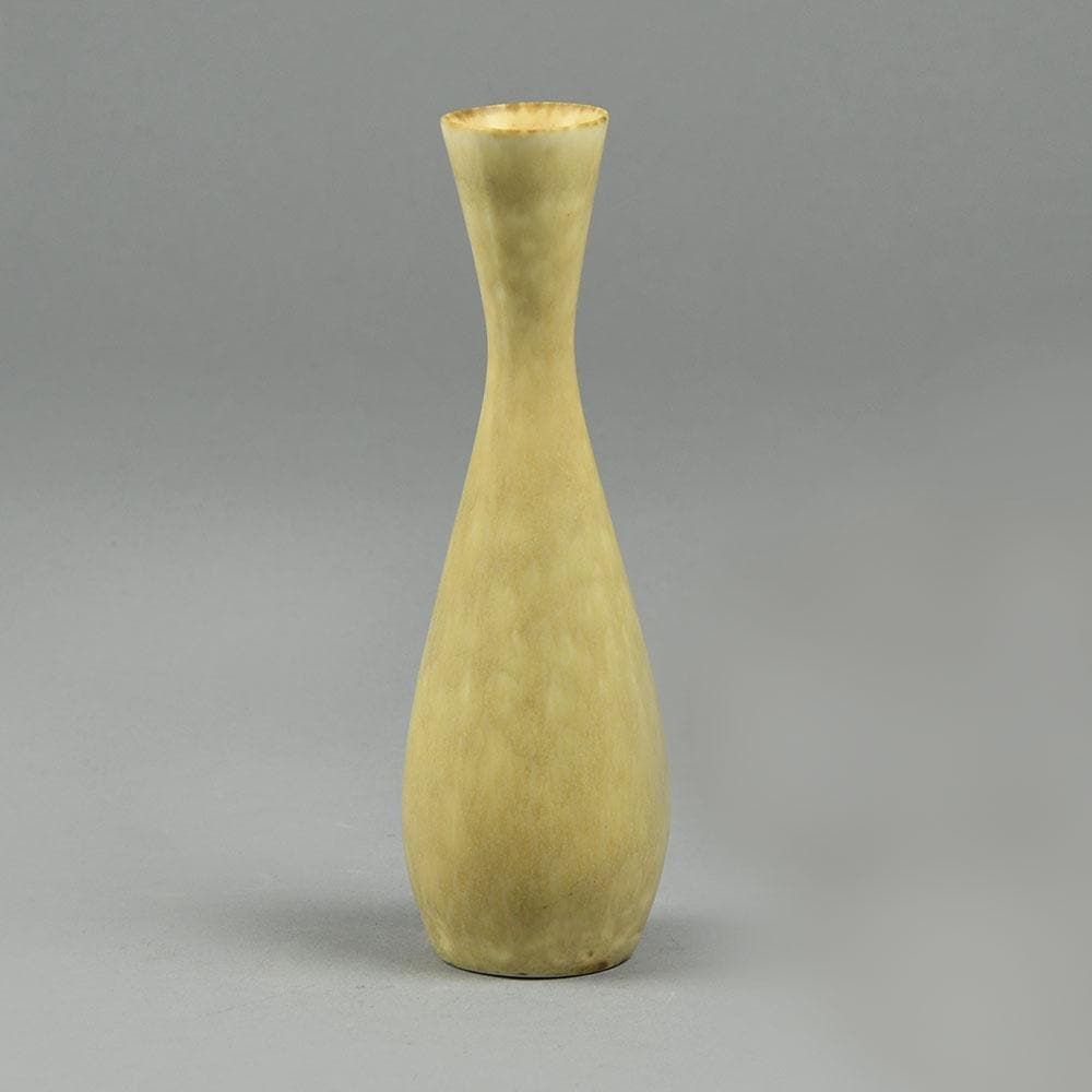 Carl Harry Stålhane for Rorstrand vase with cream glaze F8164 - Freeforms
