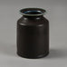 Carl Harry Stalhane for Rorstrand, vase with dark blue glaze E7328 - Freeforms