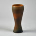 Carl Harry Stålhane for Rörstrand vase with reddish brown haresfur glaze E7203 - Freeforms