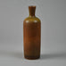 Carl Harry Stålhane for Rörstrand vase with reddish brown haresfur glaze F8001 - Freeforms