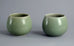 Celadon vase by Knud Kyhn for Royal Copenhagen N5001 and N5994 - Freeforms
