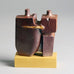 Claes Thell, unique stoneware sculpture D6362 - Freeforms