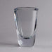 Clear glass rectangular vase by Strombergshyttan N7019 - Freeforms