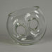 Clear glass vase by Tapio Wirkkala C5399 - Freeforms