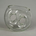Clear glass vase by Tapio Wirkkala C5399 - Freeforms