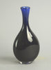 "Colora" blue glass vase by Vicke Lindstrand for Kosta N6517 - Freeforms