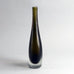 Dark amber glass vase by Venini N8722 - Freeforms