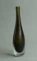 Dark amber glass vase by Venini N8722 - Freeforms