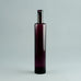 Decanter in dark plum colored glass by Nanny Still C5474 - Freeforms
