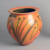 Earthenware terra-sigillata smoke fired ceramic vase by Duncan Ross N9709 - Freeforms