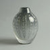 Edvin Ohrstrom for Orrefors, "ariel" vase in gray and clear glass N1028 - Freeforms