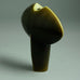 Elly Kuch, Germany, sculptural vessel with brown haresfur glaze N8957 - Freeforms
