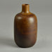 Erich and Ingrid Triller for Tobo vase with brown glaze E7109 - Freeforms