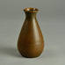 Erich and Ingrid Triller for Tobo vase with brown glaze E7110 - Freeforms