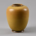 Erich and Ingrid Triller for Tobo, vase with yellow glaze F8284 - Freeforms