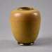 Erich and Ingrid Triller for Tobo, vase with yellow glaze F8284 - Freeforms