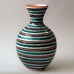 "Faience" earthenware vase by Wilhelm Kage N7380 - Freeforms