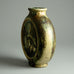Flattened circular vase by Knud Kyhn for Royal Copenhagen A1095 - Freeforms