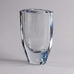 Flattened glass vase by Gerda Stromberg N7436 - Freeforms
