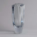 Flattened glass vase by Gerda Stromberg N7436 - Freeforms