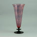 Footed glass vase by Edward Hald for Orrefors N7044 - Freeforms