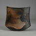 Gabrielle Koch, UK, burnished earthenware vase with brown and pink surface E7096 - Freeforms
