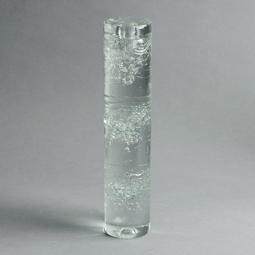 Glass candlestick by Timo Sarpaneva for Iittala A1661 - Freeforms
