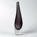 Glass "Fish Bladder" vase by Tapio Wirkkala for Iittala N1535 - Freeforms