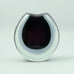 Glass sommerso vase by Vicke Lindstrand for Kosta N2101 - Freeforms