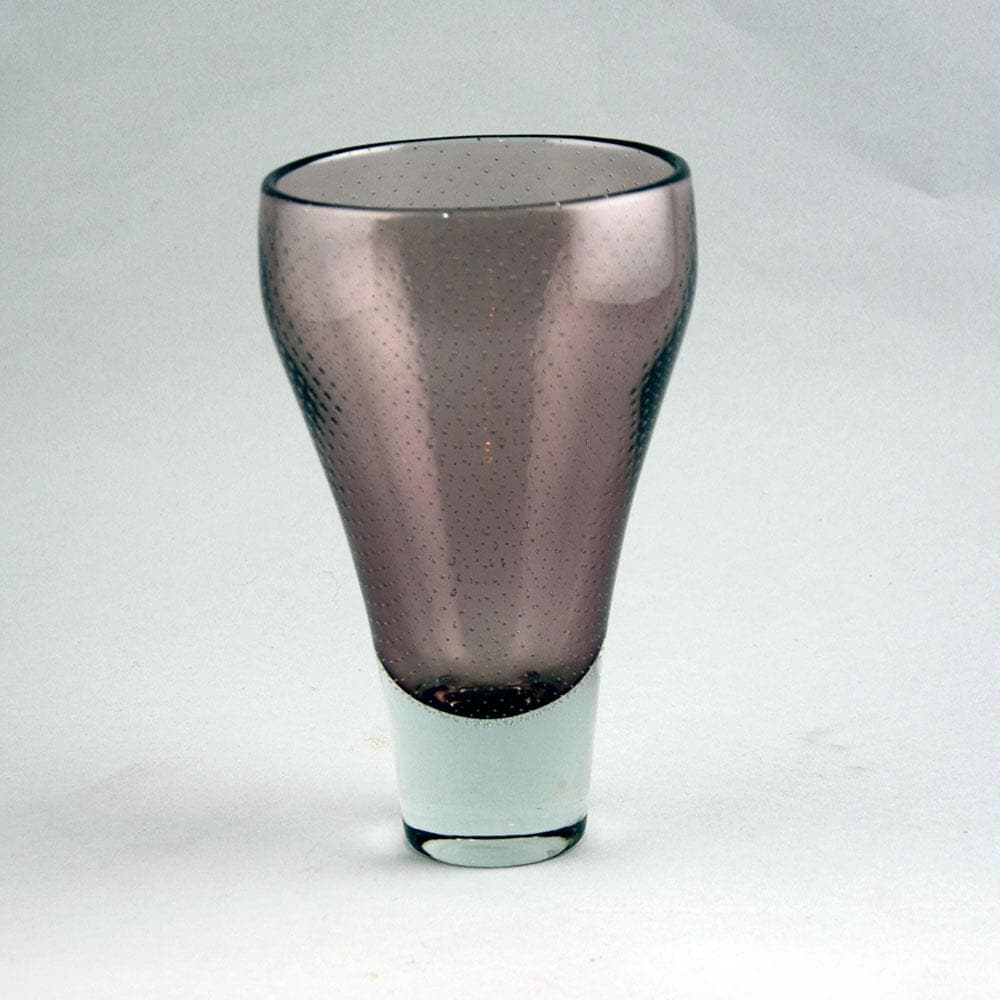 Glass vase by Gunnel Nyman for Nuutäjarvi-Nottsjö D6249 - Freeforms