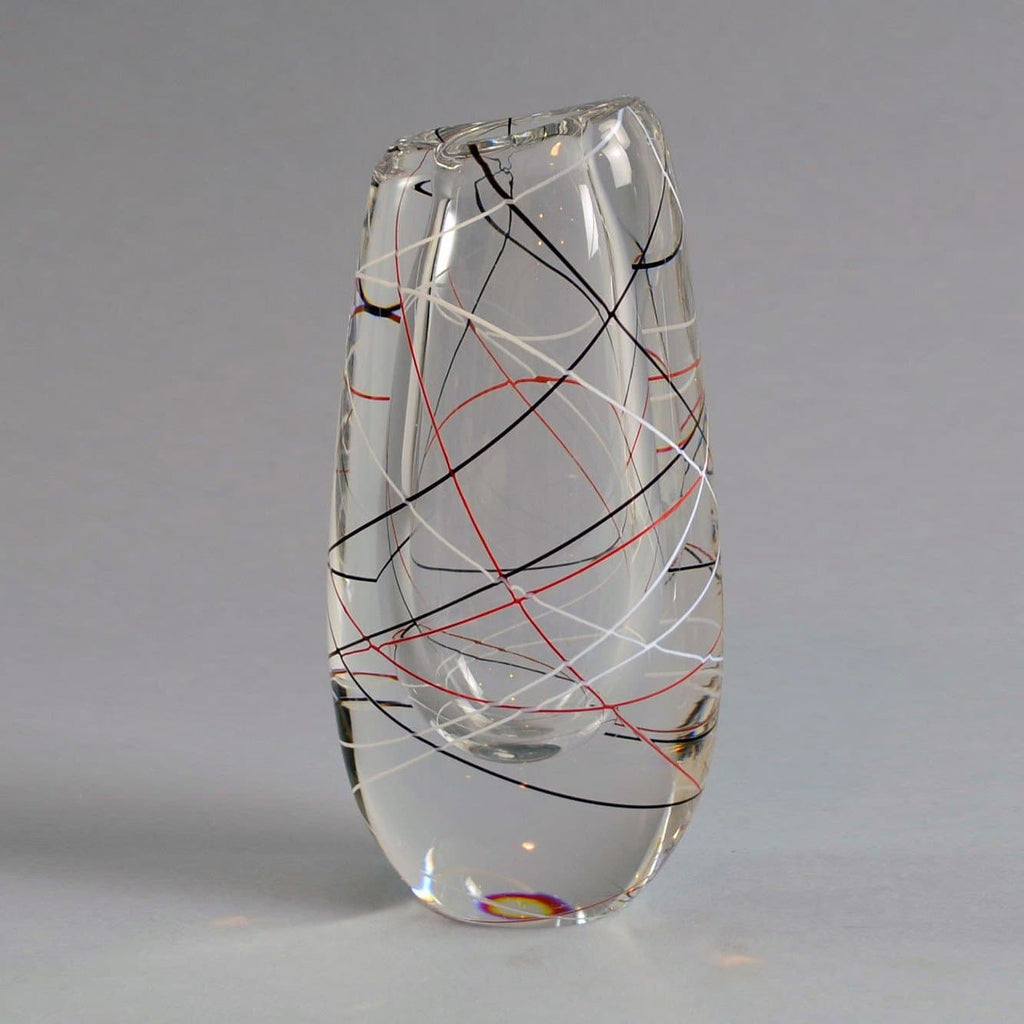 Glass vase by Vicke Lindstrand for Kosta N8338 - Freeforms