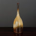 Görge Hohlt, Germany, unique stoneware vase with brown and beige glaze G9416 - Freeforms
