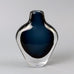 Group of blue sommerso vases by Nils Landberg for Orrefors - Freeforms