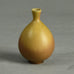 Group of vases Berndt Friberg for Gustavsberg vase with brown haresfur glaze - Freeforms