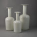 Group of white vases by Otto Brauer for Holmegaard, Denmark - Freeforms