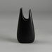 Gunnar Nylund for Rorstrand, black Caolina vase N8037 - Freeforms