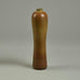 Gunnar Nylund for Rorstrand, bulbous stoneware vase with brown glaze E7167 - Freeforms