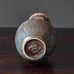 Gunnar Nylund for Rorstrand, ceramic vase with blue and brown glaze G9296 - Freeforms
