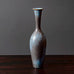 Gunnar Nylund for Rorstrand, ceramic vase with blue and brown glaze G9372 - Freeforms