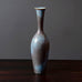 Gunnar Nylund for Rorstrand, ceramic vase with blue and brown glaze G9372 - Freeforms