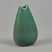 Gunnar Nylund for Rörstrand Stoneware vase in matte olive and brown glaze G9302 - Freeforms