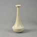 Gunnar Nylund for Rörstrand stoneware vase with off-white glaze G9241 - Freeforms