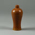 Gunnar Nylund for Rorstrand, stoneware vase with reddish brown glaze F8003 - Freeforms