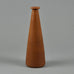 Gunnar Nylund for Rorstrand stoneware vase with reddish brown glaze F8289 - Freeforms
